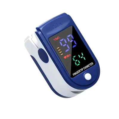 Bärbar digital fingertoppspulsoximeter